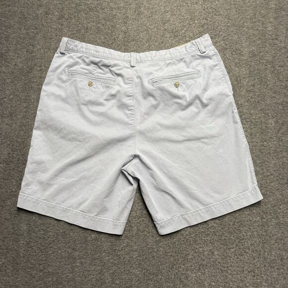 Tommy Bahama Chino Shorts Mens 37* Light Gray Tencel Cotton Walking Casual Golf - Picture 3 of 7